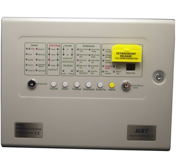 (image for) Extinguishant Control Panel Gas Release fire fighting